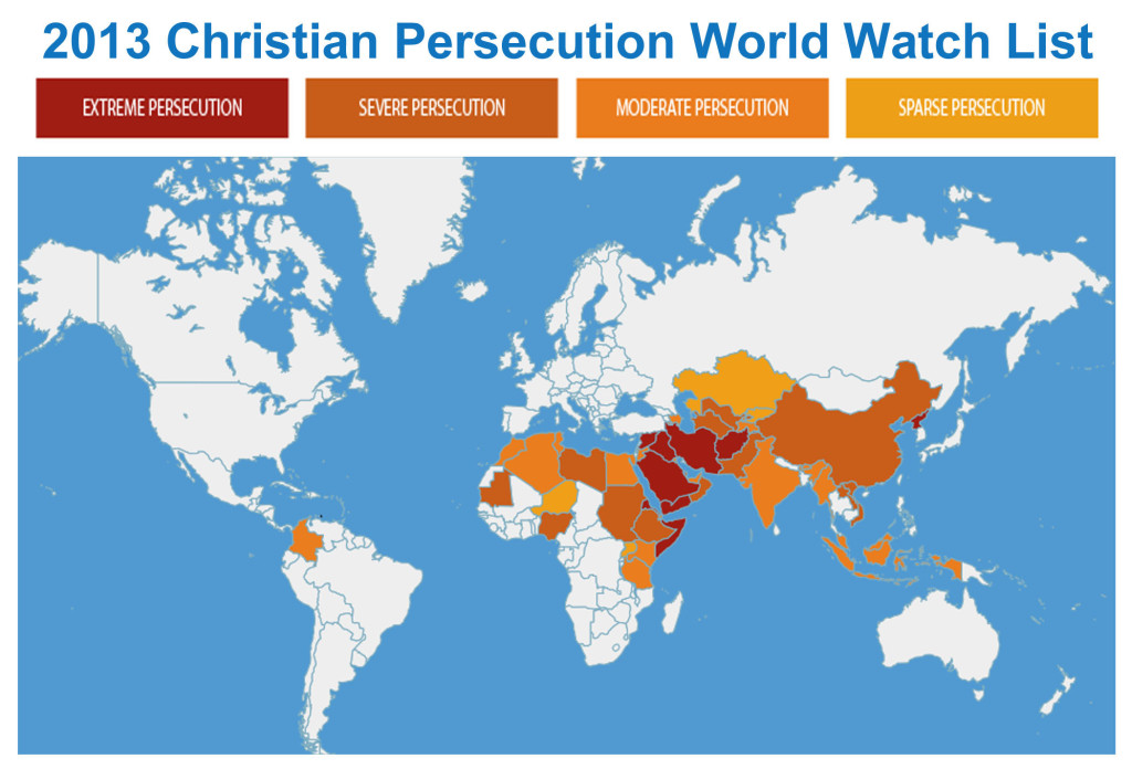 2013-christian-persecution-world-watch-list