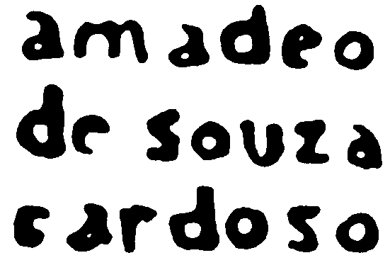 Amadeo de Souza-Cardoso - Assinatura